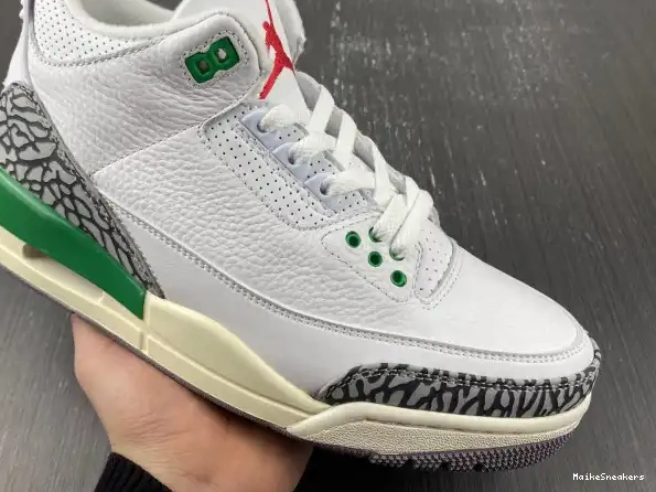 MaikeSneakers Jordan Retro 3 (W) CK9246-136 Lucky Green 0325